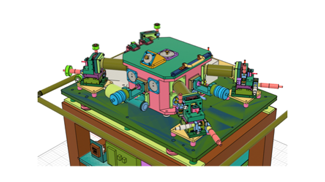 角型アルミ合金製真空プローバー